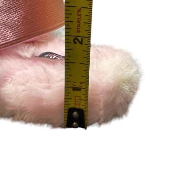 NWOT Kensie Girls Rainbow Colored Open Toe Slingback Slippers Size XL 11-12 - Picture 8 of 10